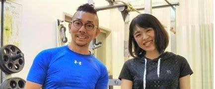 ダイエットの生徒とのツーショット|奈良のパーソナルジム,ダイエットジムのウルジム ulugym